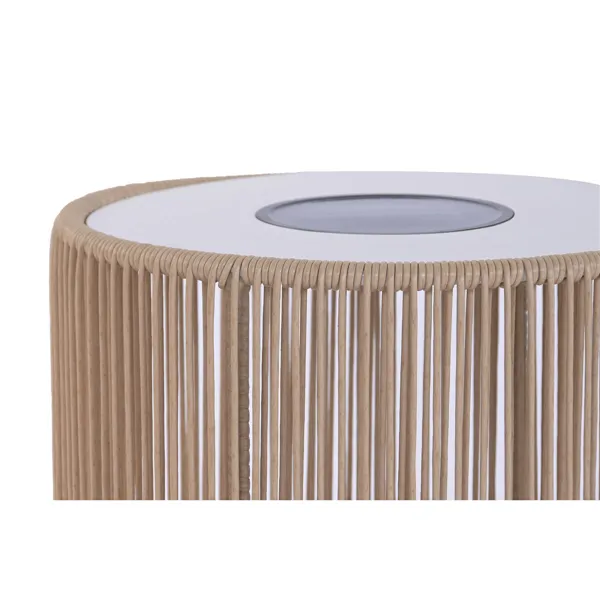 Side table Home ESPRIT White Brown 40 x 40 x 50 cm