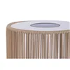 Side table Home ESPRIT White Brown 40 x 40 x 50 cm