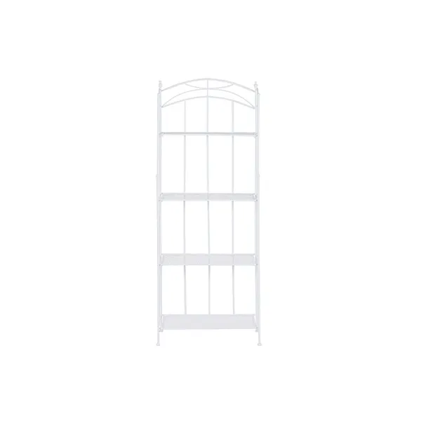 Shelves Home ESPRIT White Iron 4 Shelves 58 X 28 X 160 CM