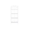 Shelves Home ESPRIT White Iron 4 Shelves 58 X 28 X 160 CM