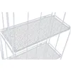 Shelves Home ESPRIT White Iron 4 Shelves 58 X 28 X 160 CM