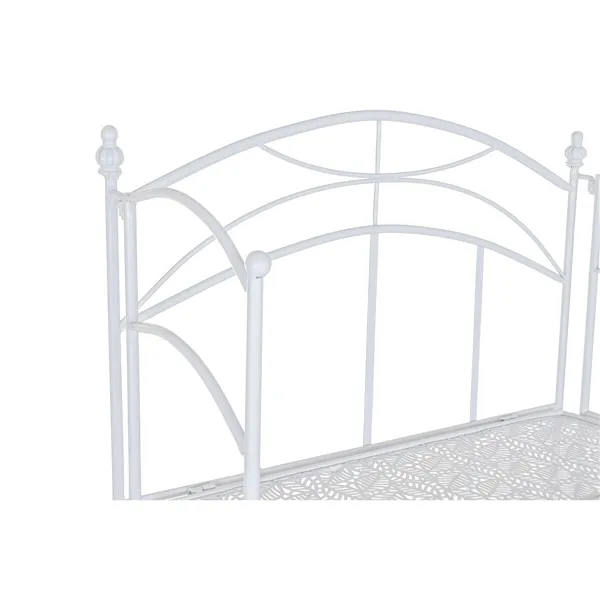 Shelves Home ESPRIT White Iron 4 Shelves 58 X 28 X 160 CM