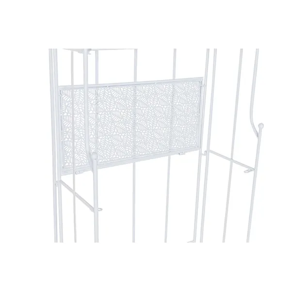 Shelves Home ESPRIT White Iron 4 Shelves 58 X 28 X 160 CM