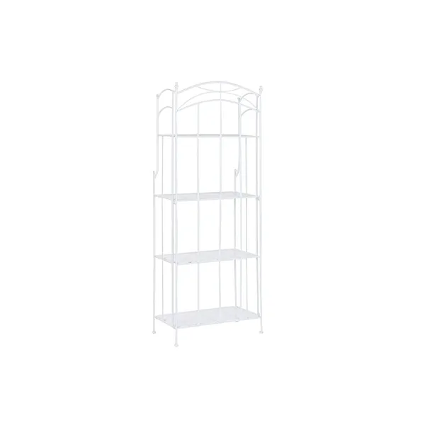Shelves Home ESPRIT White Iron 4 Shelves 58 X 28 X 160 CM