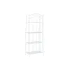 Shelves Home ESPRIT White Iron 4 Shelves 58 X 28 X 160 CM