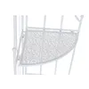 Shelves Home ESPRIT White Iron 4 Shelves 32 x 32 x 160 cm