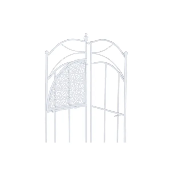 Shelves Home ESPRIT White Iron 4 Shelves 32 x 32 x 160 cm