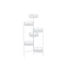 Planter Home ESPRIT White Iron 23 x 23 x 102 cm