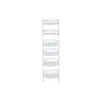 Planter Home ESPRIT White Iron 23 x 23 x 102 cm