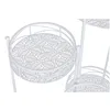Planter Home ESPRIT White Iron 23 x 23 x 102 cm