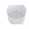 Set of Planters Home ESPRIT White Iron 23 x 23 x 66 cm