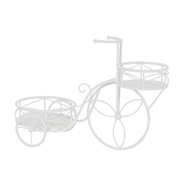Planter Home ESPRIT White Iron 60 X 26 X 40 CM