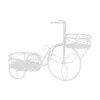 Planter Home ESPRIT White Iron 60 X 26 X 40 CM