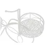 Planter Home ESPRIT White Iron 60 X 26 X 40 CM