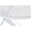 Table set with 2 chairs Home ESPRIT White 60 x 60 x 70 cm