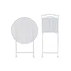 Table set with 2 chairs Home ESPRIT White 60 x 60 x 70 cm
