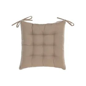Cushion Home ESPRIT White Beige 40 x 40 x 5 cm