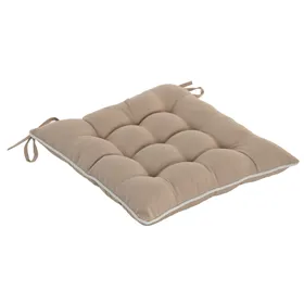 Cushion Home ESPRIT White Beige 40 x 40 x 5 cm