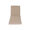 Cushion for lounger Home ESPRIT White Beige Garden 190 x 60 x 5 cm