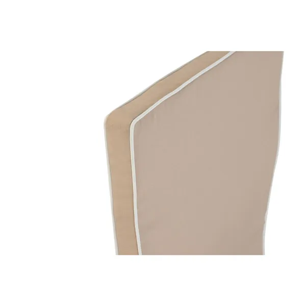 Cushion for lounger Home ESPRIT White Beige Garden 190 x 60 x 5 cm