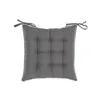 Cushion Home ESPRIT White Light grey 40 x 40 x 5 cm