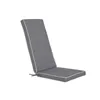 Cushion for lounger Home ESPRIT White Light grey Garden 115 X 42 X 5 CM