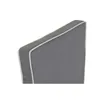 Cushion for lounger Home ESPRIT White Light grey Garden 115 X 42 X 5 CM