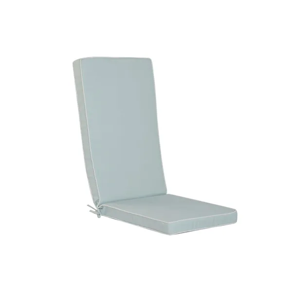 Cushion for lounger Home ESPRIT Blue White Garden 115 X 42 X 5 CM