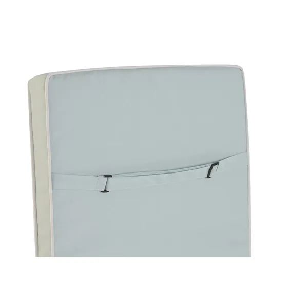Cushion for lounger Home ESPRIT Blue White Garden 115 X 42 X 5 CM