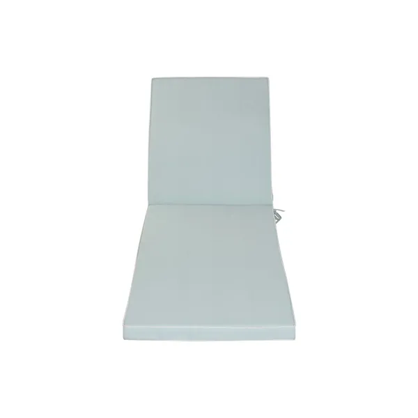 Cushion for lounger Home ESPRIT Blue White Garden 190 x 60 x 5 cm