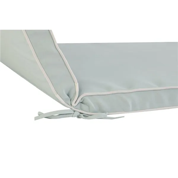 Cushion for lounger Home ESPRIT Blue White Garden 190 x 60 x 5 cm