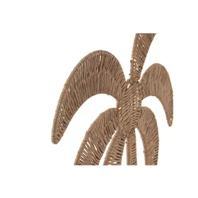 Wall Decoration Home ESPRIT Natural Mediterranean Palm tree (2 Units)