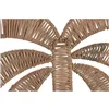 Wall Decoration Home ESPRIT Natural Mediterranean Palm tree (2 Units)