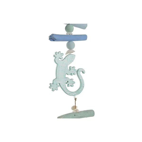 Hanging decoration Home ESPRIT Blue White Mediterranean (4 Units)