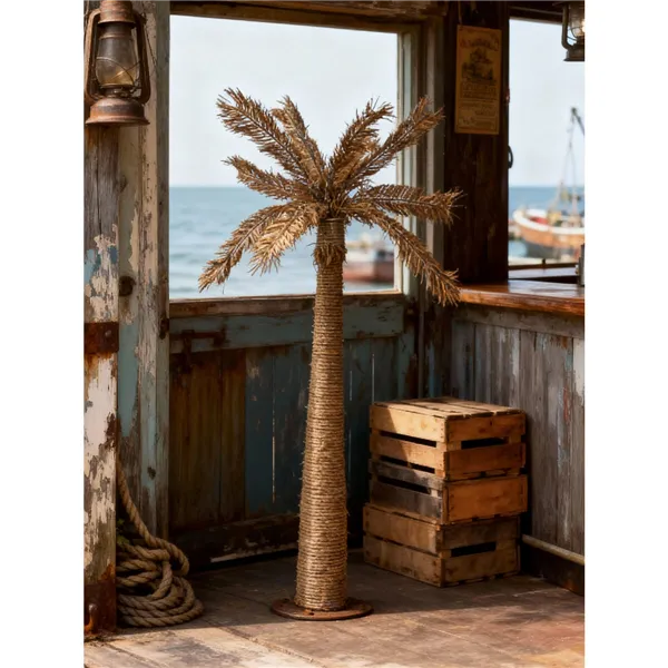 Decorative Figure Home ESPRIT Natural Tropical Palm tree