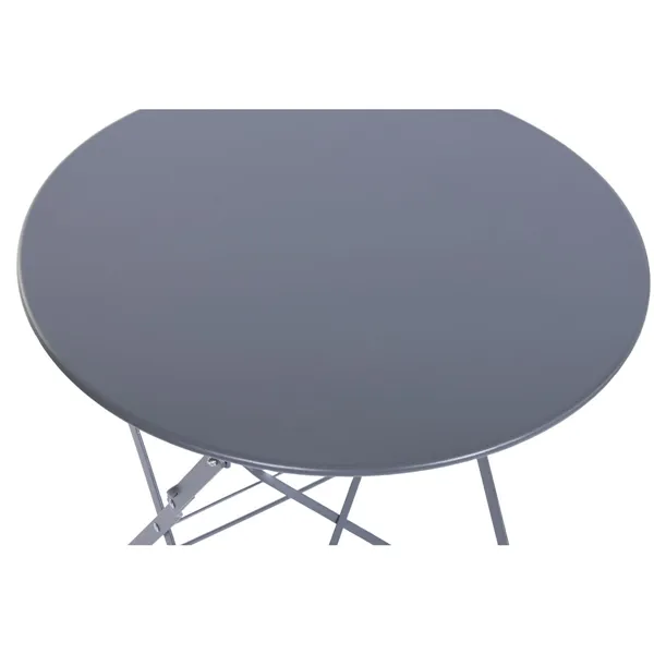 Table set with 2 chairs Home ESPRIT Grey 60 x 60 x 71 cm
