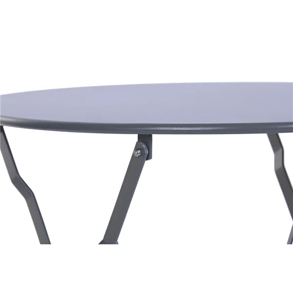 Table set with 2 chairs Home ESPRIT Grey 60 x 60 x 71 cm