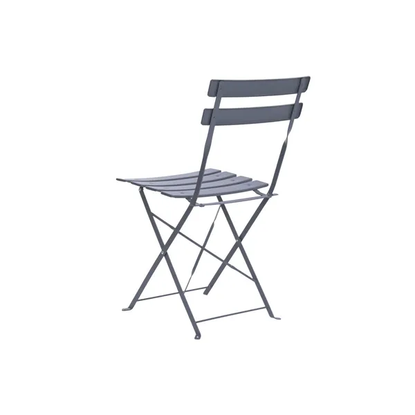 Table set with 2 chairs Home ESPRIT Grey 60 x 60 x 71 cm