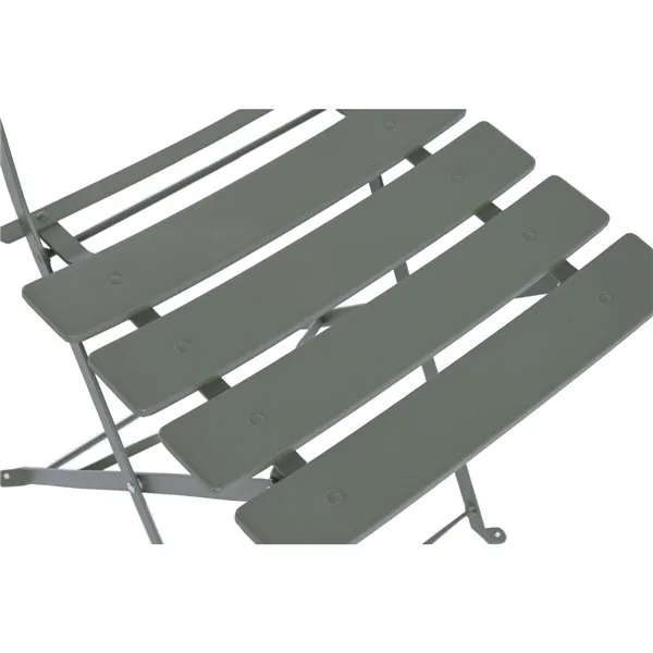 Table set with 2 chairs Home ESPRIT Green 60 x 60 x 71 cm