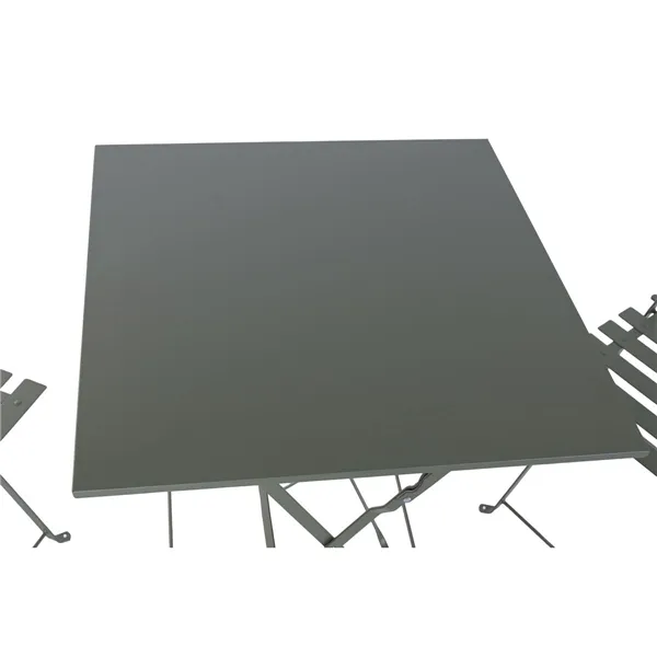 Table set with 2 chairs Home ESPRIT Green 60 x 60 x 71 cm