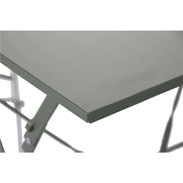 Table set with 2 chairs Home ESPRIT Green 60 x 60 x 71 cm