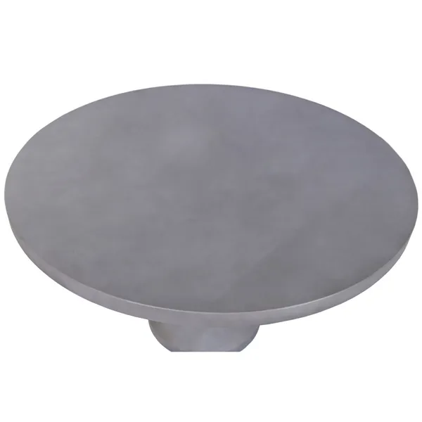 Dining Table Home ESPRIT Grey Cement 130 x 130 x 75 cm