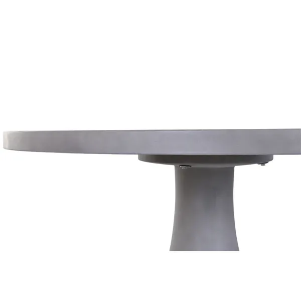 Dining Table Home ESPRIT Grey Cement 130 x 130 x 75 cm