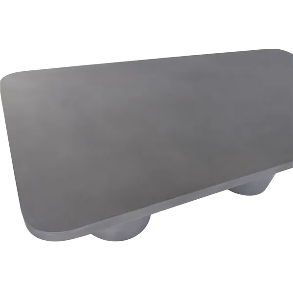 Dining Table Home ESPRIT Grey Cement 200 x 100 x 74 cm
