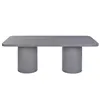 Dining Table Home ESPRIT Grey Cement 200 x 100 x 74 cm