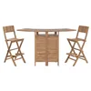 Table set with 2 chairs Home ESPRIT 95 X 70 X 108 CM