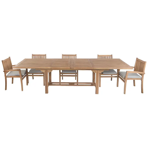 Table set with chairs Home ESPRIT 210 X 100 X 76 CM