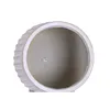 Set of Planters Home ESPRIT Brown Grey Fibre Magnesium 50 x 50 x 54 cm (4 Units)
