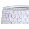 Set of Planters Home ESPRIT Grey Fibre Magnesium 50 x 50 x 54 cm (4 Units)