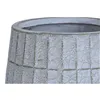 Set of Planters Home ESPRIT Grey Fibre Magnesium 50 x 50 x 50 cm (3 Pieces)